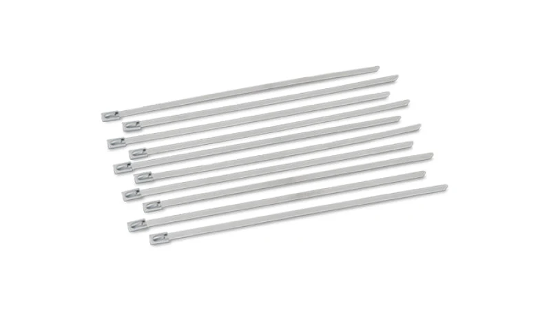 Vibrant SS Cable Ties 7.5in Long (10 cable ties / Pack)