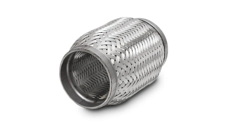 Vibrant SS Flex Coupling with Inner Braid Liner 1.75in inlet/outlet x 6in flex length - Image 4