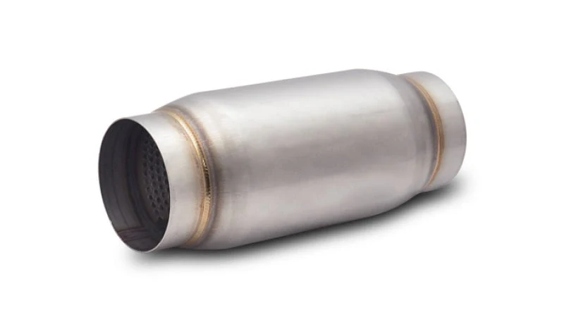 Vibrant SS Race Muffler 4in inlet/outlet x 9in long - Image 2
