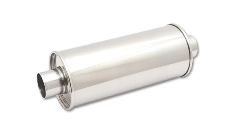 Vibrant StreetPower Round Muff 5in x 9in x 14in long body 3.5in in I.D. x 3.5in out Center-Center - Image 2