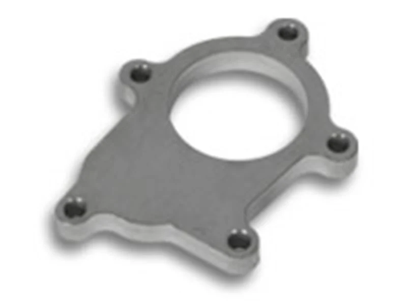 Vibrant T3 Turbo Discharge Flange (5 Bolt) for External Wastegate applicationsT304 SS 1/2in Thick - Image 2