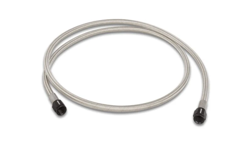 Vibrant Univ Oil Feed Kit 2ft Teflon lined S.S. hose with two -4AN female fittings preassembled - Image 3