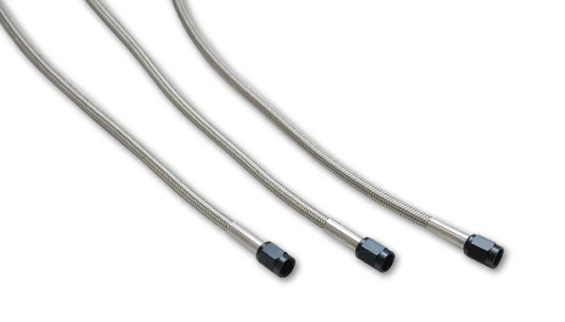 Vibrant Univ Oil Feed Kit 4ft Teflon lined S.S. hose with two -3AN female fittings preassembled - Image 2