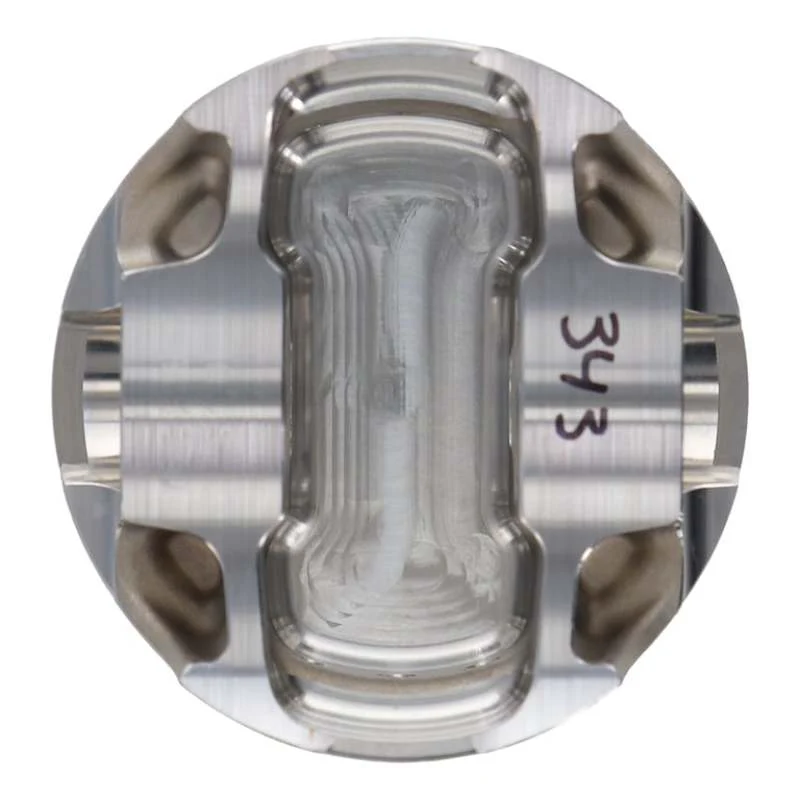 Wiseco Mitsubishi EVO X 4B11 Turbo -14cc 87mm Bore 8.8 CR HD Forged Piston Kit - Image 5